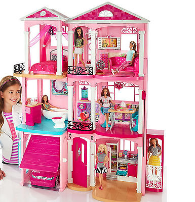 Barbie Estate Dreamhouse Adventures Large Three-Story Dolls House