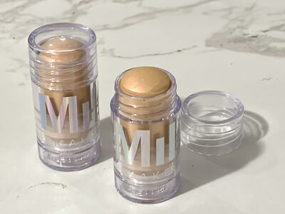 2-piece MILK Makeup Mini Highlighter Stick -Mars (peach)  (#XZ5