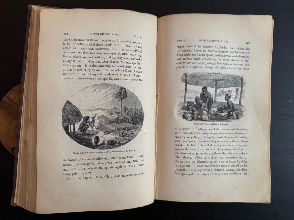 David Livingstone Narrative of an Expedition to the Zambesi 1st Amer Ed  1866 - Image 4 of 4