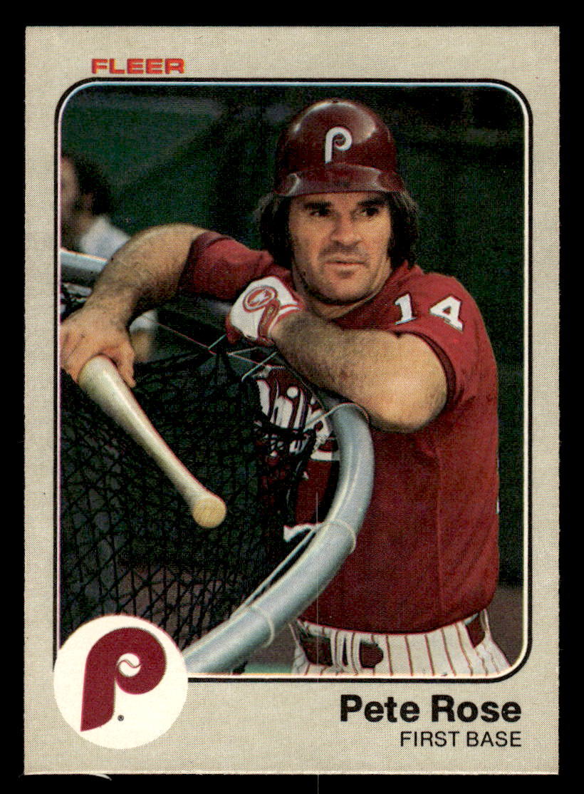 1983 Fleer #171 Pete Rose