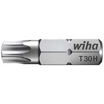 Wiha Bit Set Standard 25 Mm Torx? Tamper Resistant (Mit Bohrung) T15H 2-Tlg. 1/4