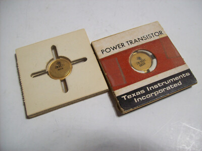 Texas Instruments 2N3551 Power Transistor, NPN 40 MHz 12 A, NEW OLD STOCK