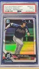 Greyson Jenista - 2018 Bowman Chrome Draft Refractor  PSA 9