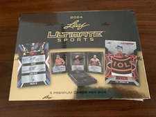 2024 Leaf Ultimate Sports Factory Sealed 3 Hits Per Hobby Box