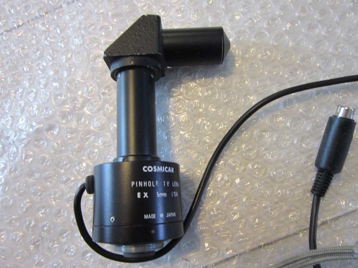 OEM Cosmicar Pinhole TV Lens EX 9mm 1:3.4 | eBay