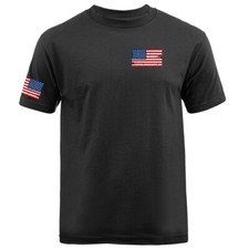 US Flag Crest USA American Pride Patriot Patriotic Graphic T-shirt