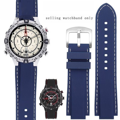 Wasserdichtes Uhrenarmband passend für Timex Tidal Series T2N720/721...