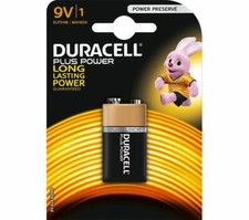 Duracell Plus Power 9V Batteries Alkaline Battery 6LP3146 MN1604 Longest Power