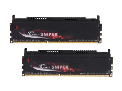 G.SKILL 16GB (2 x 8GB) Sniper Gaming Series (PC3 14900) DDR3 - F3-1866C10D-16GSR