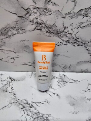 Beauty Stat Universal C Skin Refiner w/L-Ascorbic Acid 0.17 oz Travel Size Seald