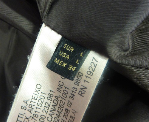 Pre-Loved Women's Massimo Dutti Brown Padded Jacket size L - Picture 11 of 12