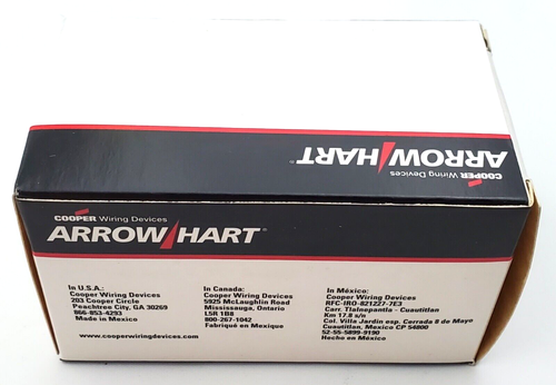 Arrow Hart AHL2120PF L21-20P 20 Amp 120/208V 4 Pole 5 Wire Male Plug Twist Lock - Picture 12 of 12