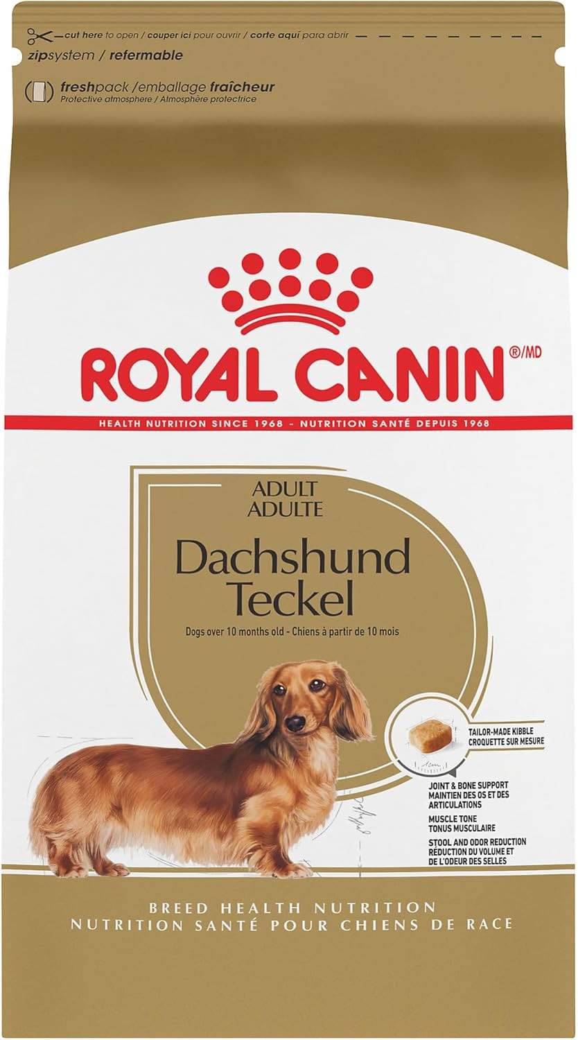 Dachshund Adult Breed Specific Dry Dog Food, 2.5 Lb Bag