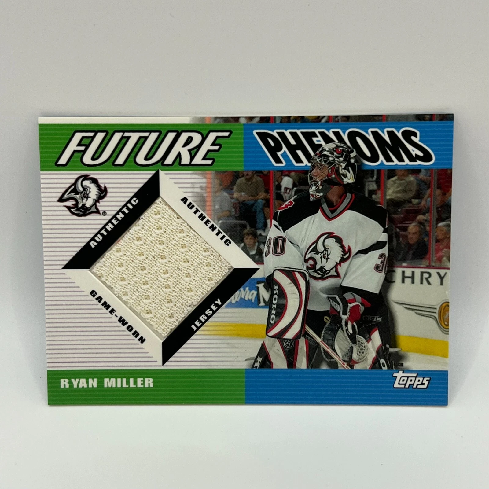 Ryan Miller trading card