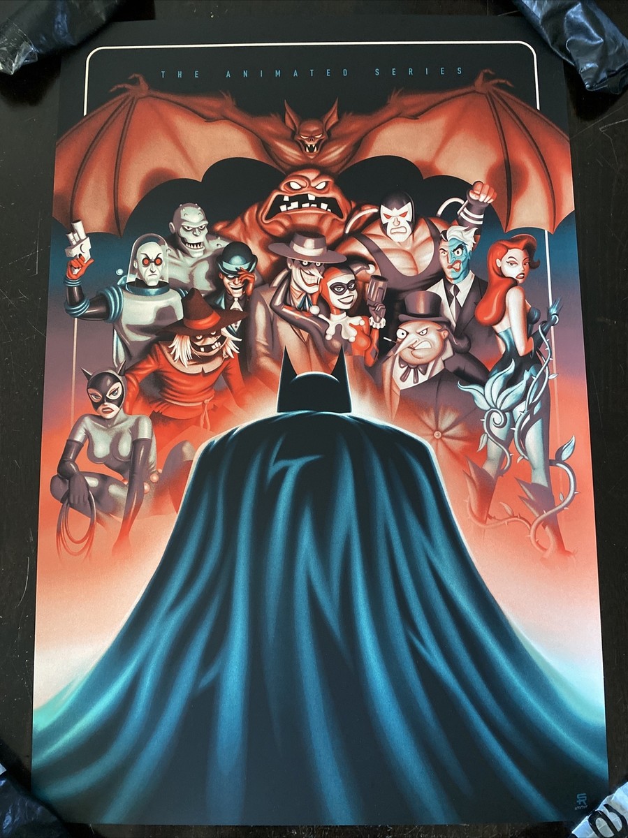 Batman The Animated Series The Rogues Gallery Poster Art