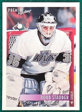 Robb Stauber - 1994-95 Topps Premier #248 - Los Angeles Kings Hockey Card