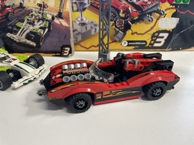 LEGO World Racers Race 3 8898 Complete Set w/ Minifigures, box and instructions 