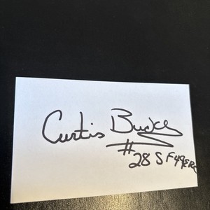 Curtis Buckley (East TX St. 2X All-Amer.) ‘93 Buccaneers, 49ers, NYG, Redskins