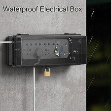 Heavy Duty Waterproof Electrical Box for Outdoor Use with Lock and 48 Outputs