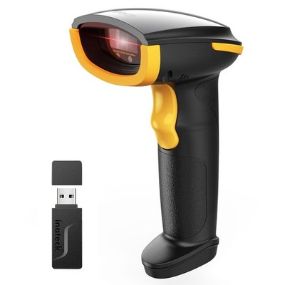 Inateck KI Barcode Scanner Bluetooth, 1D Handscanner Kabellos, Handheld Barcode