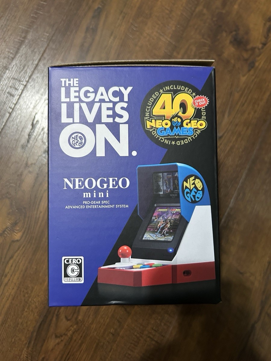 NEOGEO Mini International Classic Edition SNK 40th Anniversary