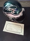 Donovan McNabb Philadelphia Eagles Autographed Football Helmet Legendary Greats