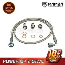MAMBA Performance Braided Turbo Oil Feed Line For Volkswagen Golf MK4 TDI