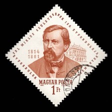 Hungary, Scott 1587, Architect Ybl, 1964, used, 113282