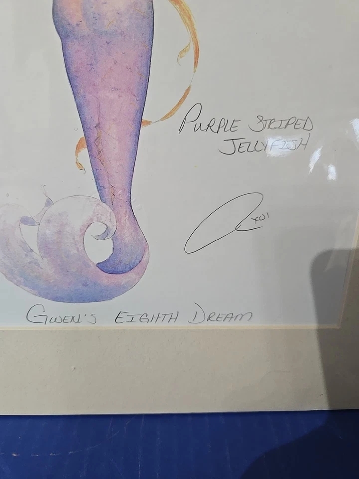 Robert Kline Sea Maiden Octavo Sueño y Medusas Snd Impresión Sirena RARO Foto 3 de 4