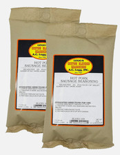 AC Legg's Hot Pork Sausage Seasoning Blend 109 - 9 oz 2-pack