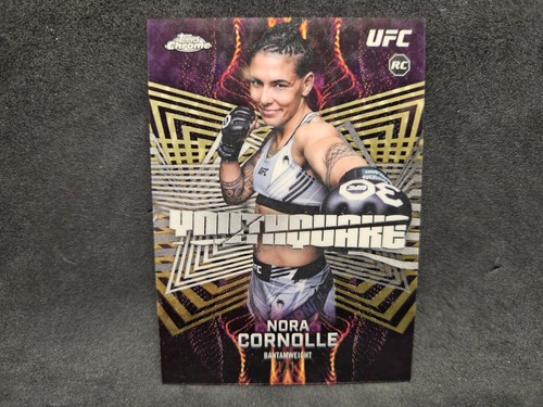 2026 Topps Chrome UFC NORA CORNOLLE RC Rookie Youthquake SUPERFRACTOR 1/1