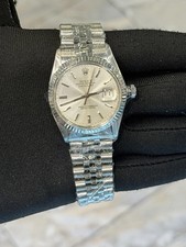 Rolex Datejust 36 Silver Stick Dial on Jubilee 16014 with Box