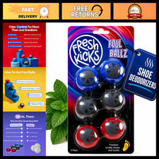 Shoe Deodorizer Balls 6 Pack - Eliminate Smelly Shoes Fast - Long-Lasting Freshe