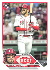 2023 Topps Series 2 - Mike Siani #654 (RC) Reds