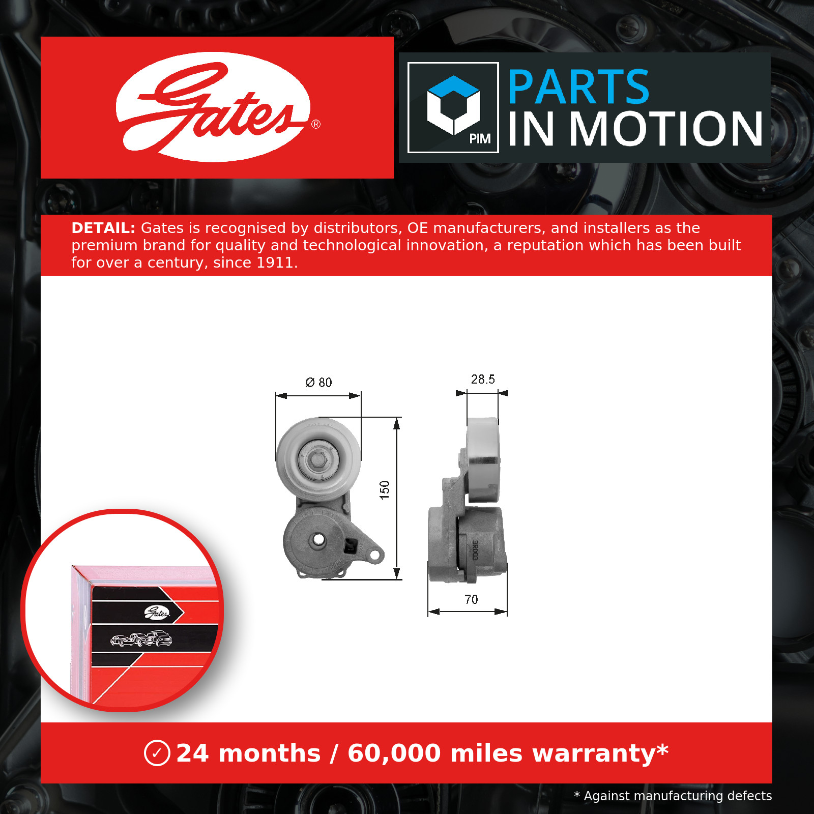 ✅Fits GATES T38413 T38413 DRIVEALIGN MV TENS ⭐UK Seller⭐ - Image 18