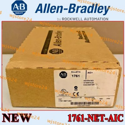 New Sealed NEW PLC 1761-NET-AIC Advanced Interface Converter