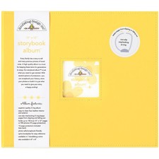 Doodlebug Storybook Album 12"X12" Bumblebee