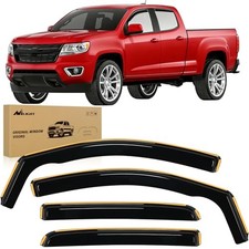 in Channel Window Deflectors for Chevy Colorado Crew Cab/GMC Canyon Crew Cab