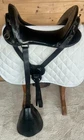 WW1 Military Brown Leather USA Cavalry McClellan Saddle & Stirrups - 12" Seat