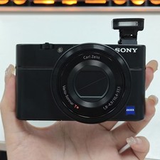 95%NEW-Sony RX100 20.2 MP 3.6 x Compact Digital Camera w/Charger & Card&Battery