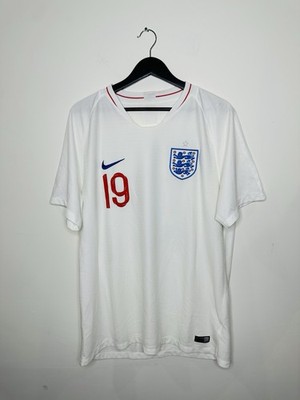 Nike England FC Football Home Rashford #19 2018 Size XL Men s Soccer Kit