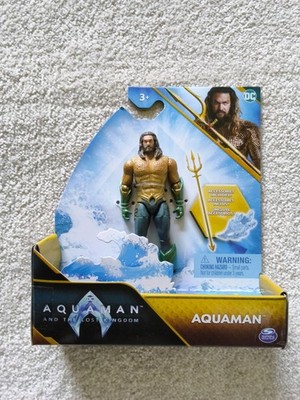 DC Aquaman Actionfigur Aquaman mit Dreizack von Spin Master Neu & OVP