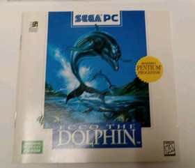 Ecco The Dolphin (Windows PC, 1995) Sega CD-ROM Game,