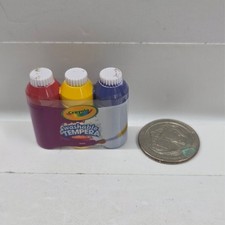 Botellas de pintura ZURU Mini Brands Crayola TEMPERA LAVABLE