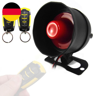 Shkalacar Universelle Autoalarmanlage, 12 Volt Auto Alarmanlage Mit 2 Fernbedien