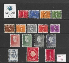 WC1_6509. NETHERLANDS. Valuable lot of 1946-1955 complete sets & stamps. Used