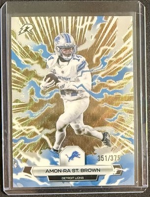 2025 Topps Resurgence - Amon-Ra St. Brown -  Bronze Surge /375 Lions #32