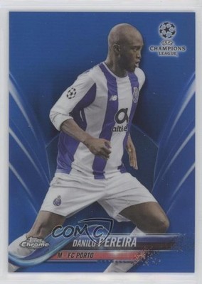 2017 Topps Chrome UEFA Champions League Blue Refractor /150 Danilo Pereira 0l6k