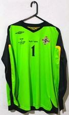 CAMISETA SELECCION IRLANDA DEL NORTE 2007 ORIGINAL 2XL UMBRO GK Maik Taylor