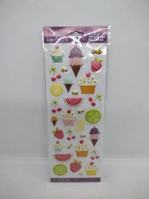EK Success STICKO Sweet Treats 53-38124-EVERYDAY Puffy Stickers
